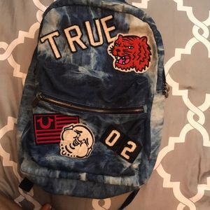 True Religion Patch backpack